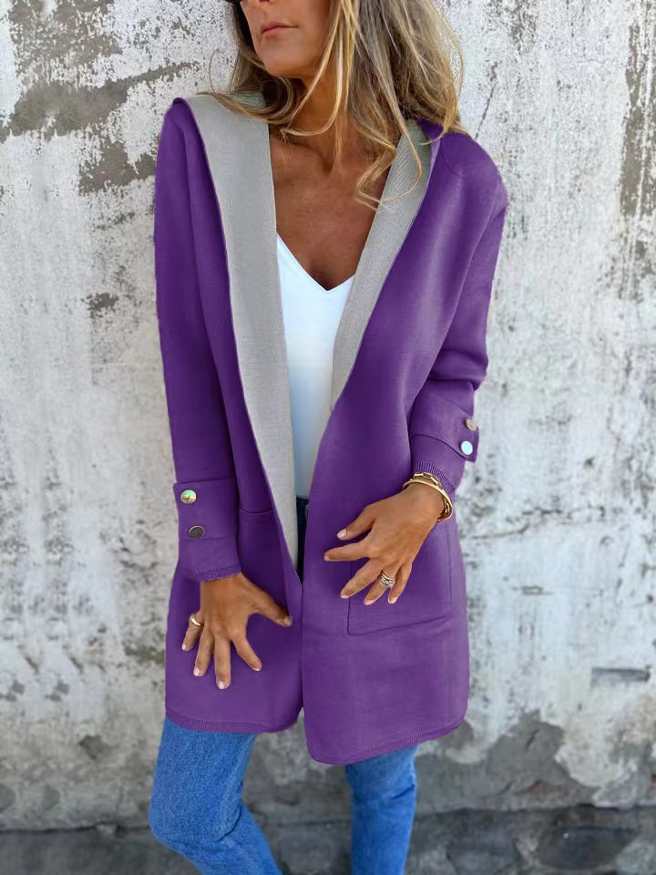 Krohn-e | Boulevard Farbblockierte Kapuzenpullover