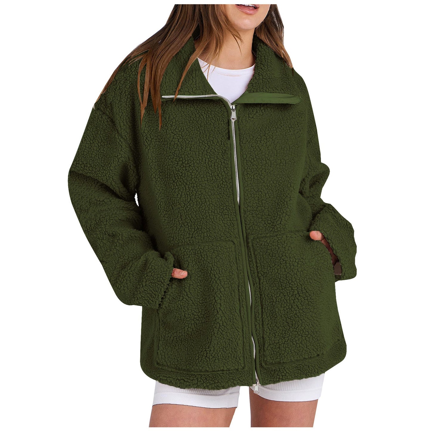 Damen Gemütlicher Fleece-Hoodie Krohn-e