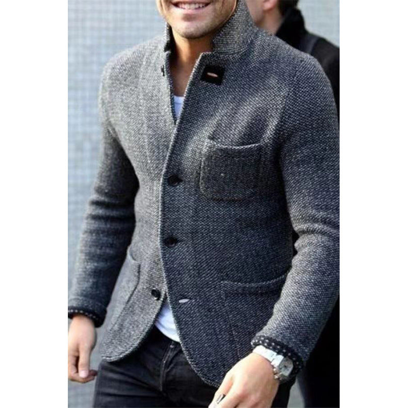 Herren Casual Chic Strickblazer Krohn-e