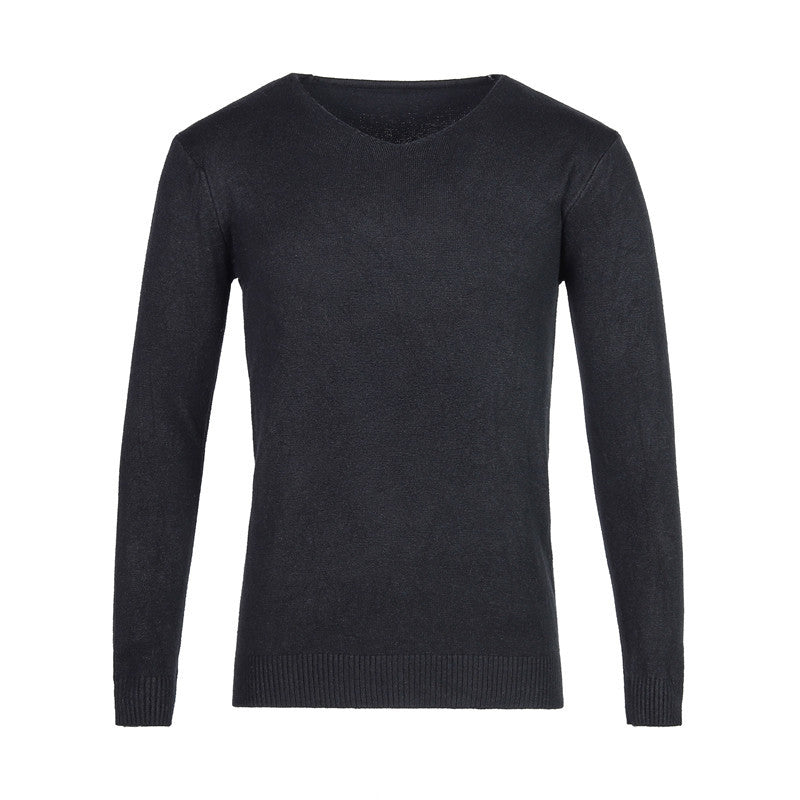 Herren klassischer V-Ausschnitt Pullover Krohn-e