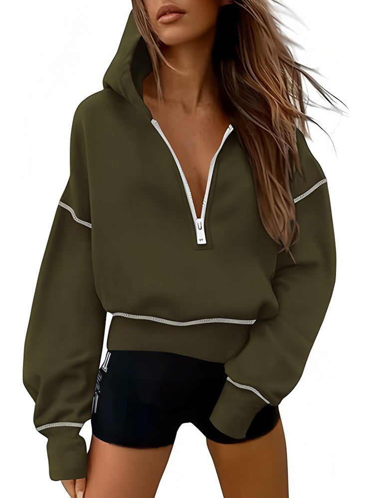 Damen Sportliche Kapuzenpullover Krohn-e