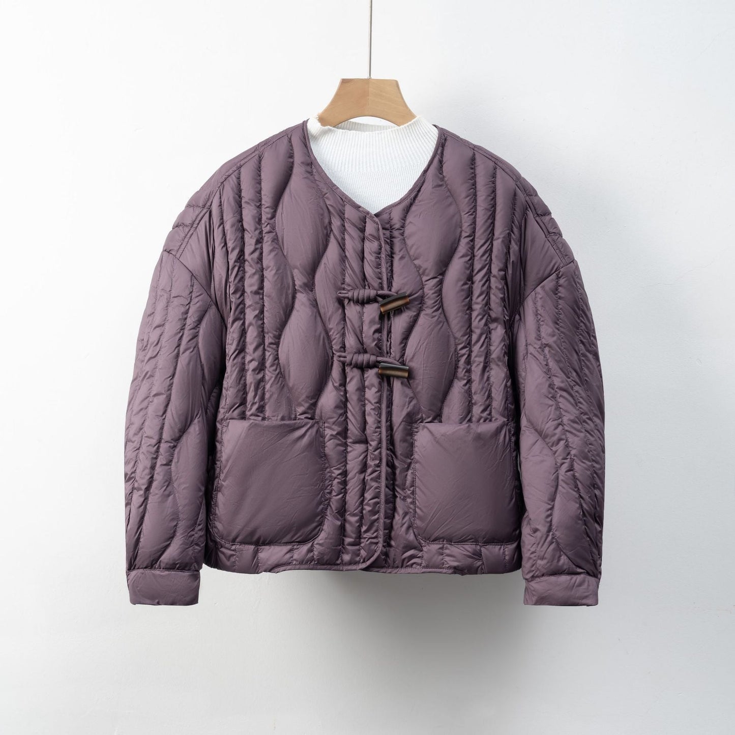 Damen Steppjacke mit praktischem Knopfverschluss und gemütlichen Taschen Krohn-e