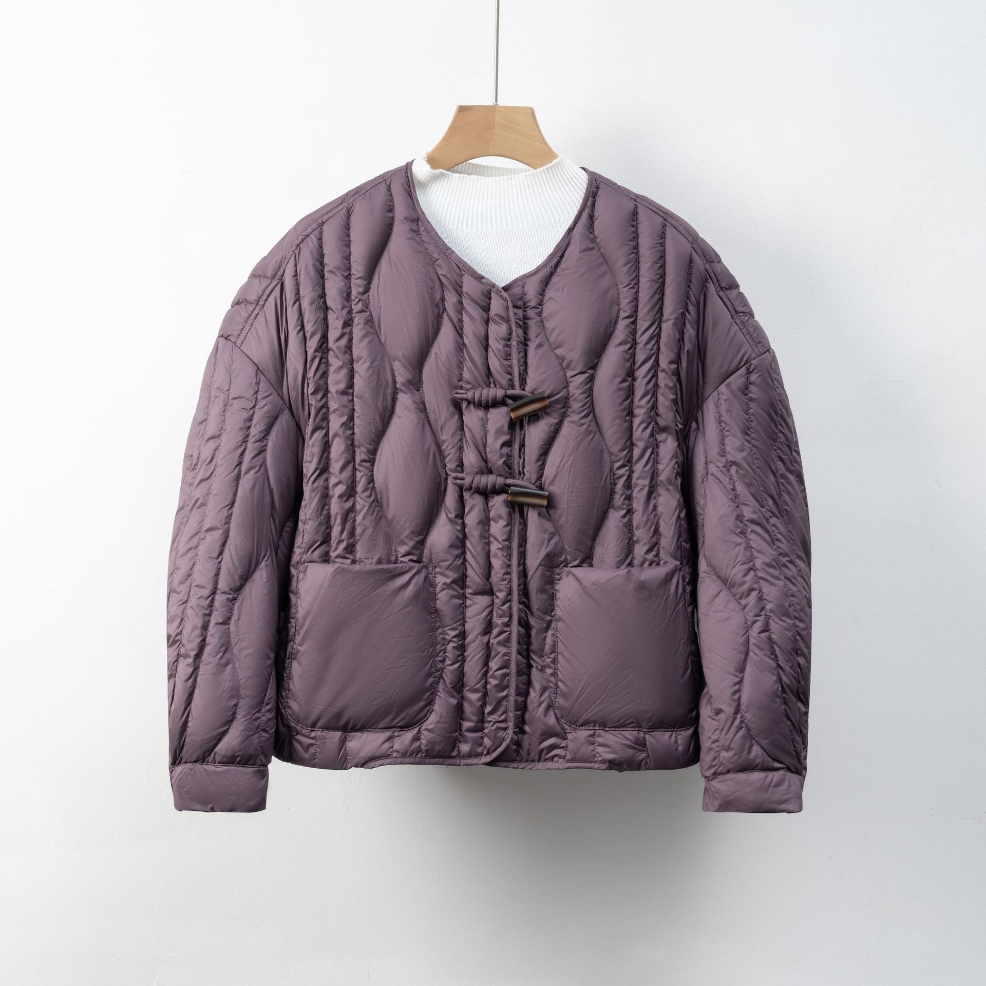Damen Steppjacke mit praktischem Knopfverschluss und gemütlichen Taschen Krohn-e