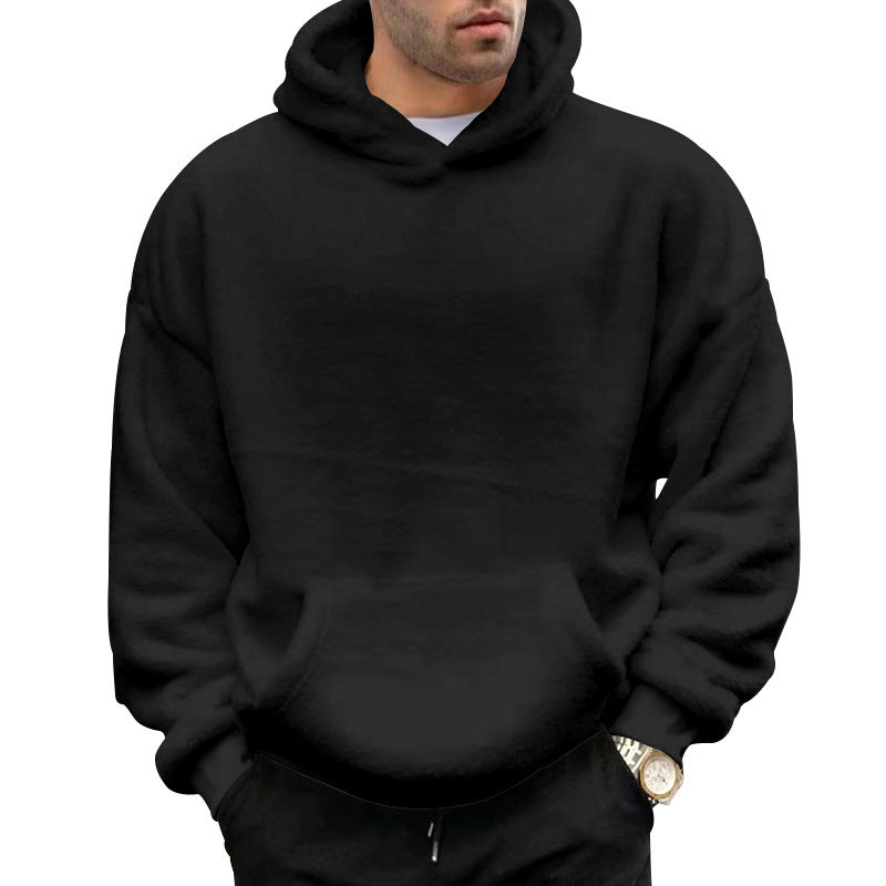 Herren bequemer Oversized Kapuzenpullover Krohn-e