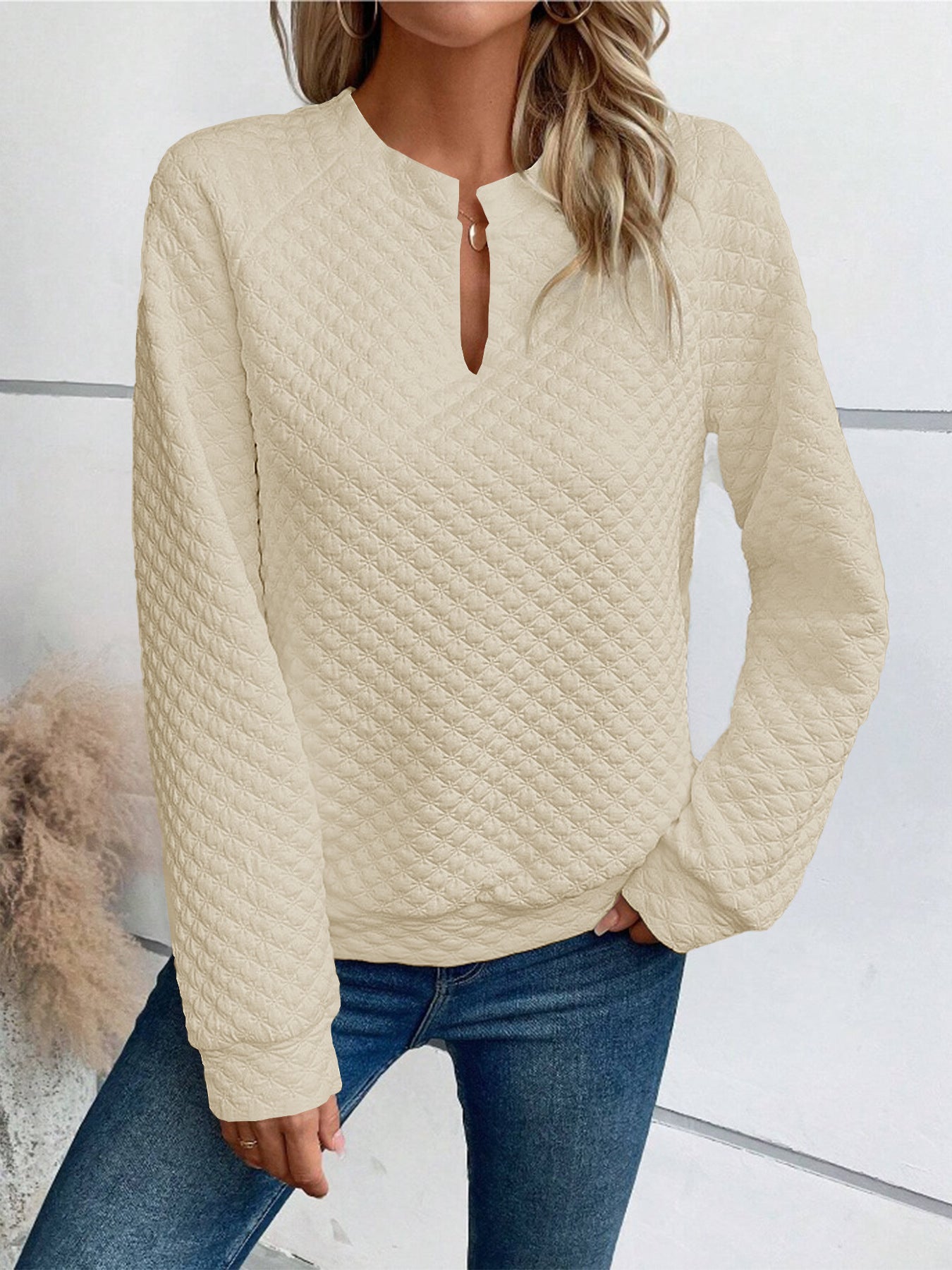 Damen Quilted Pullover Krohn-e