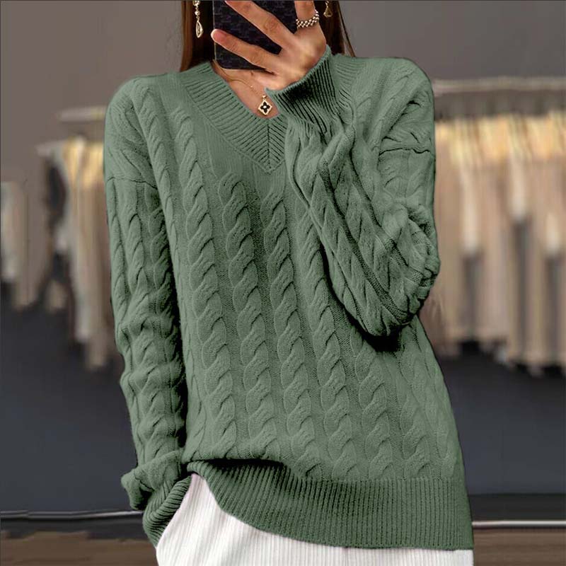 Krohn-e | Pullover mit Zopfmuster