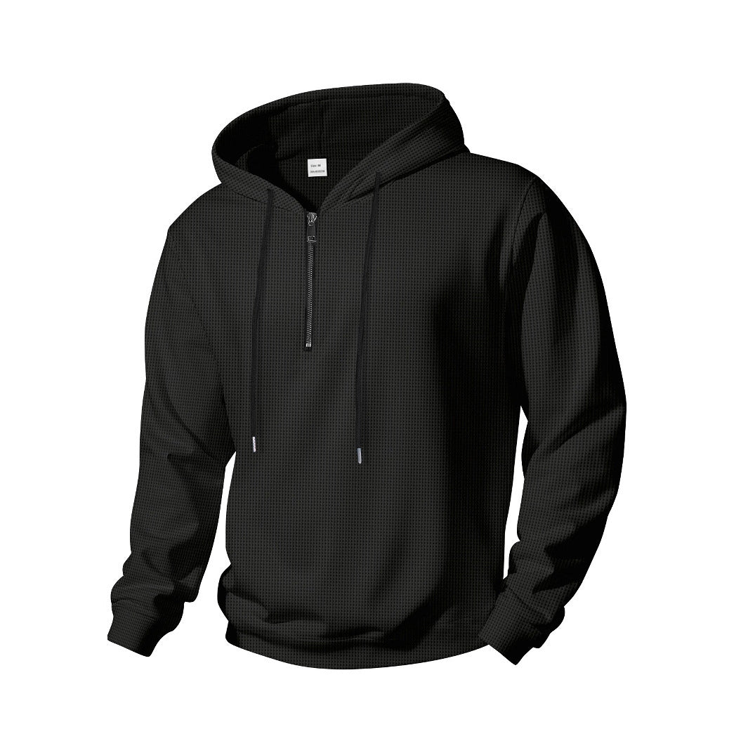 Herren Sportlicher Kapuzenpullover mit funktionalem Reißverschluss Krohn-e
