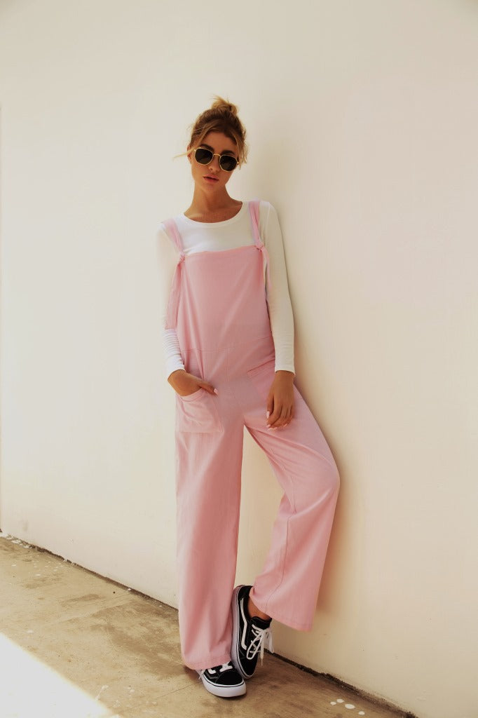 Damen Lässiger Overall mit breiten Beinen und praktischen Taschen Krohn-e