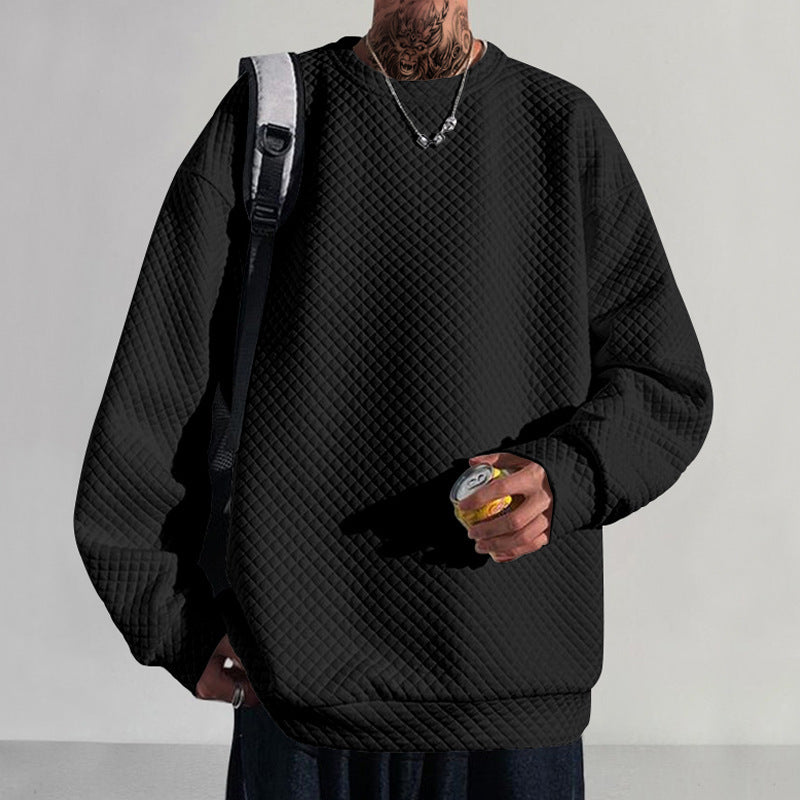 Herren Sweatshirt mit strukturiertem Design Krohn-e