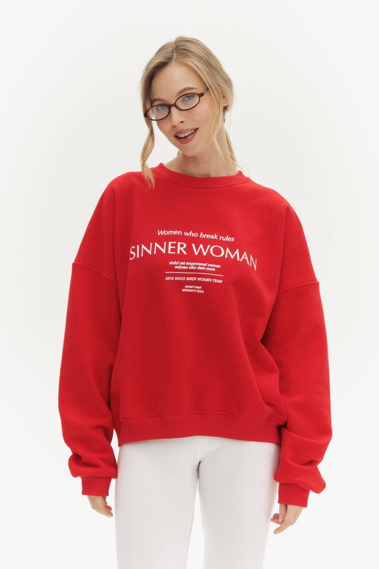 Krohn-e | Sweatshirt Gerippter Saum