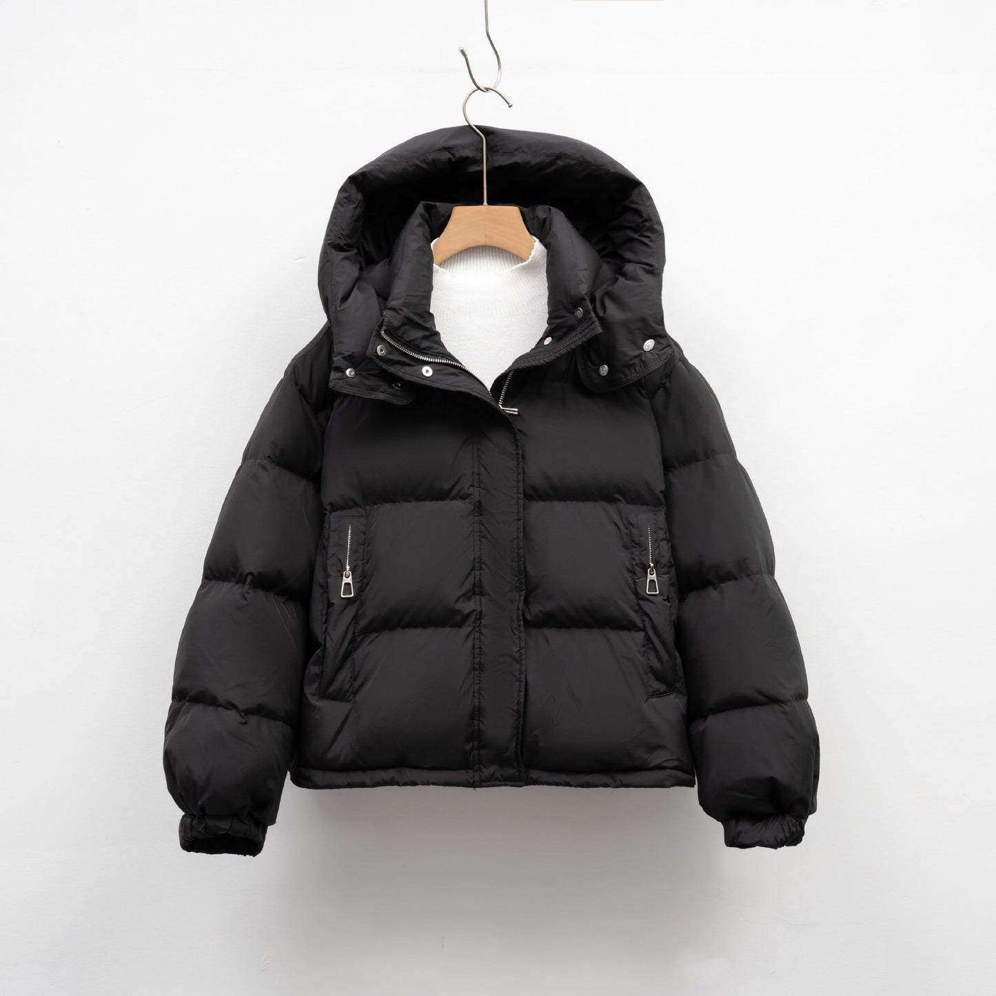Damen Pufferjacke mit abnehmbarer Kapuze und voluminösem Schnitt Krohn-e