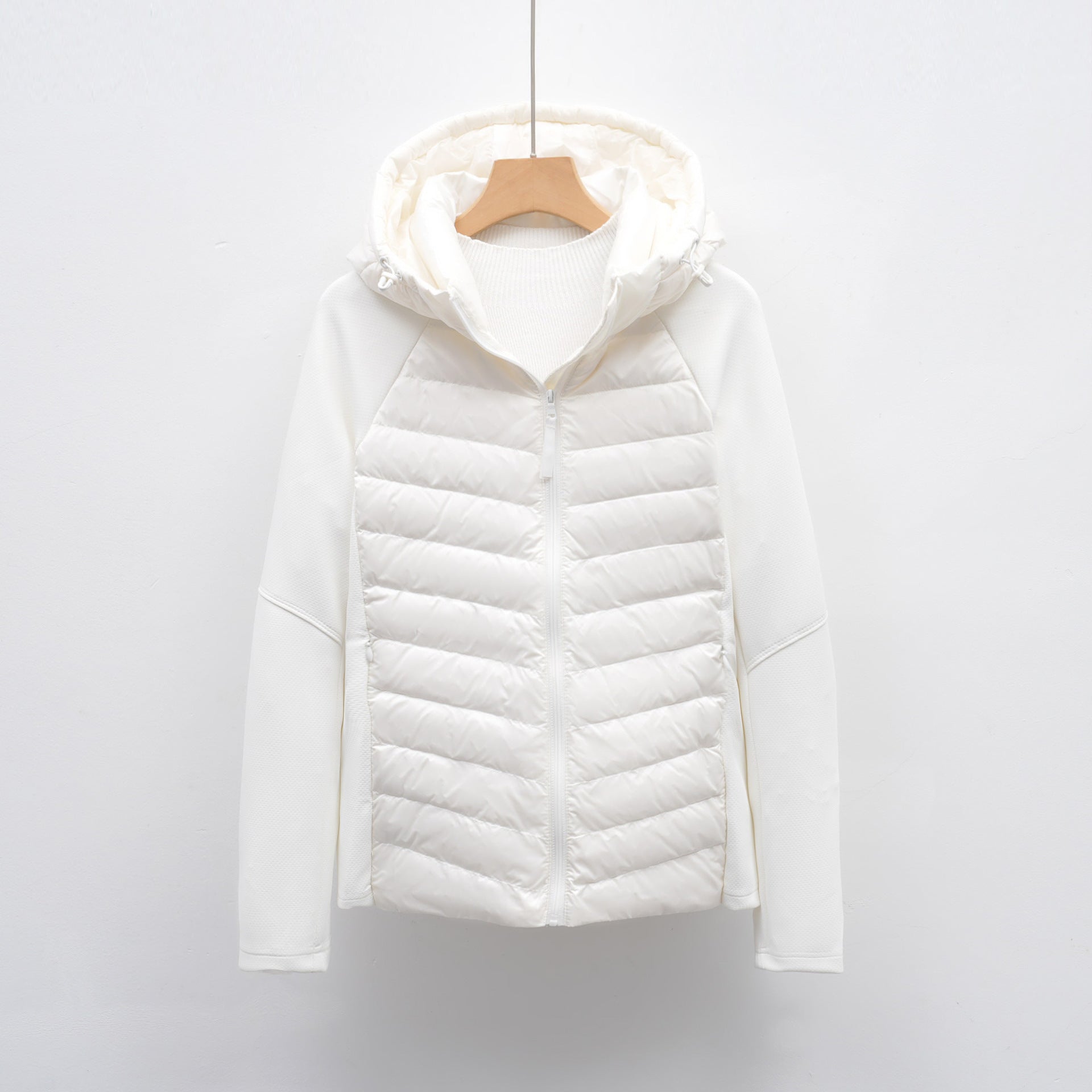 Damen vielseitige Hybridjacke mit Kapuze Krohn-e