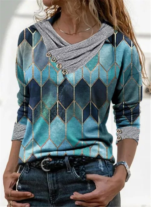 Damen modischer Pullover Krohn-e