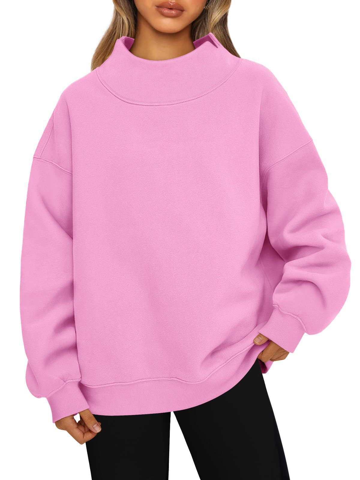 Damen Hochwertiger Stehkragen-Sweater Krohn-e