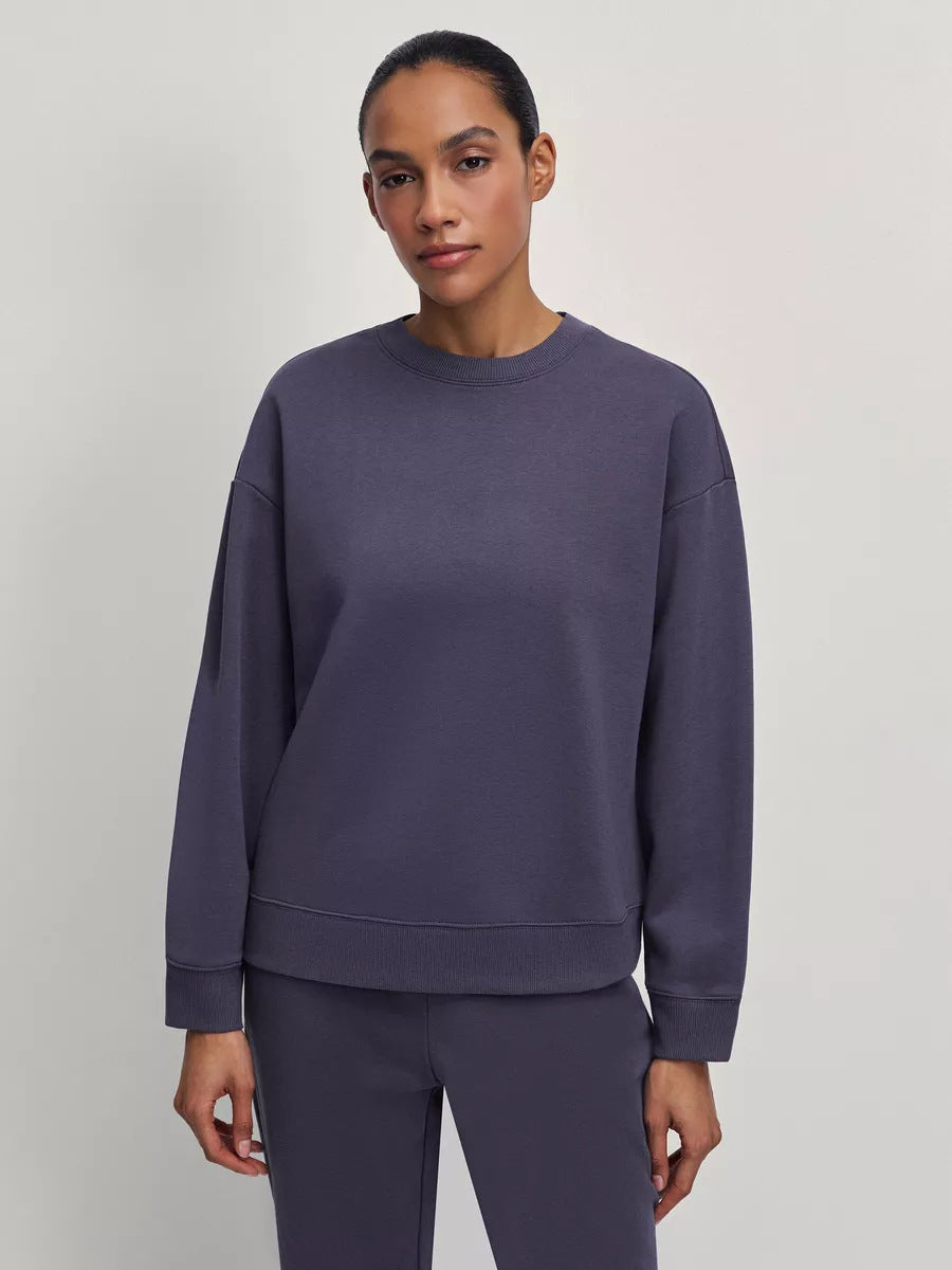 Damen Bequemer Oversized Sweatpullover mit lässigem Schnitt Krohn-e