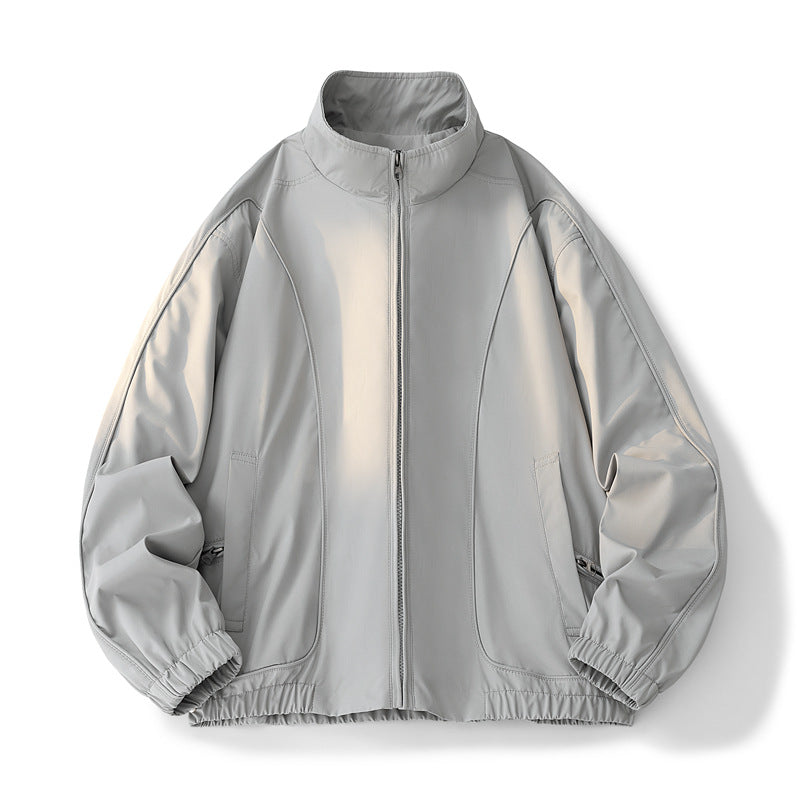 Damen hochschneiderte Übergangsjacke mit elastischem Bund und praktischen Taschen Krohn-e