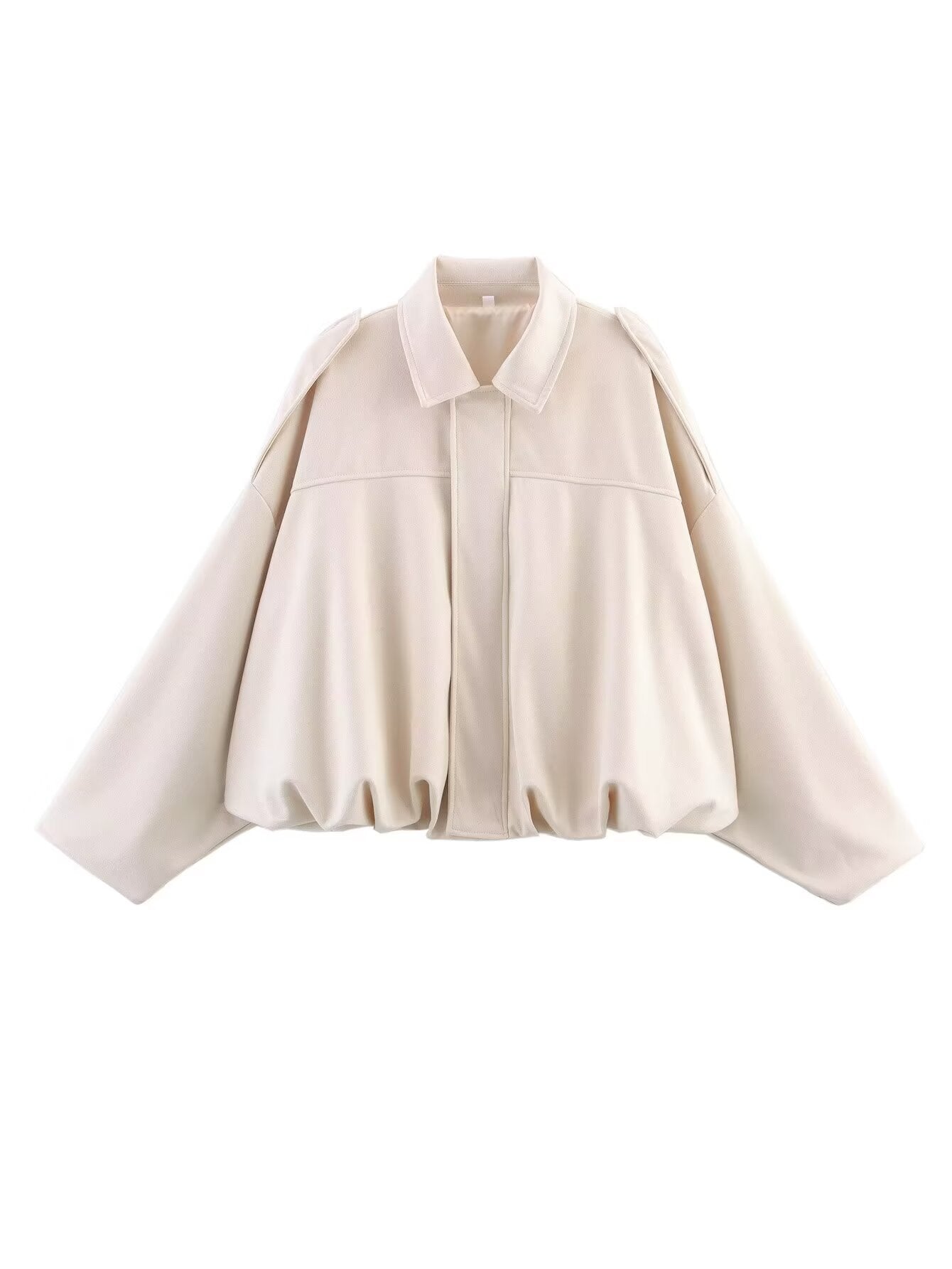 Damen trendige Oversized Jacke Krohn-e