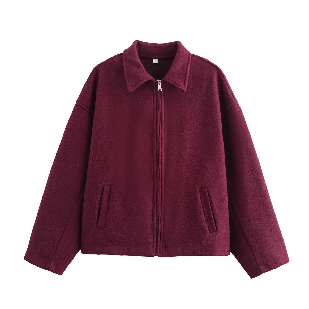 Damen modische cropped Wolljacke Krohn-e