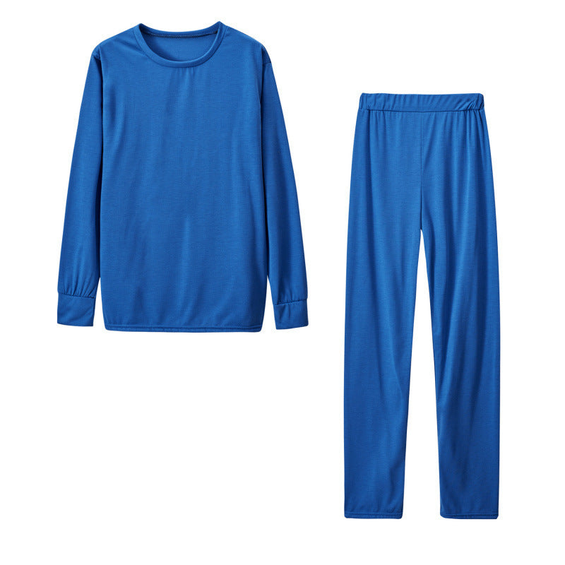 Damen Langarm Schlafanzug Set mit elastischen Hosen Krohn-e