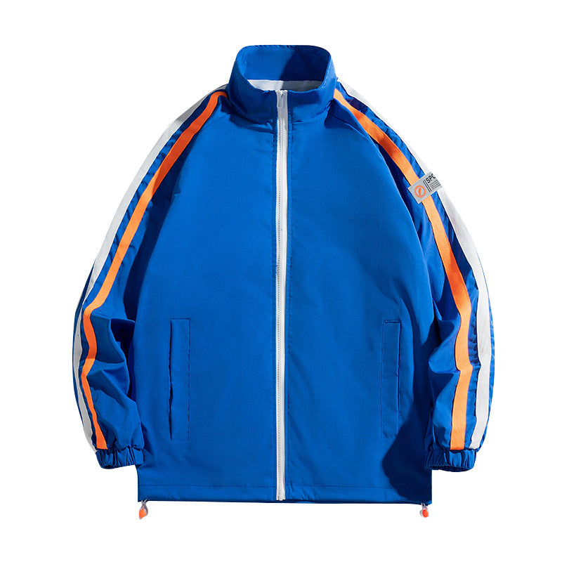 Damen Sportliche Windjacke mit stylischen Kontraststreifen Krohn-e