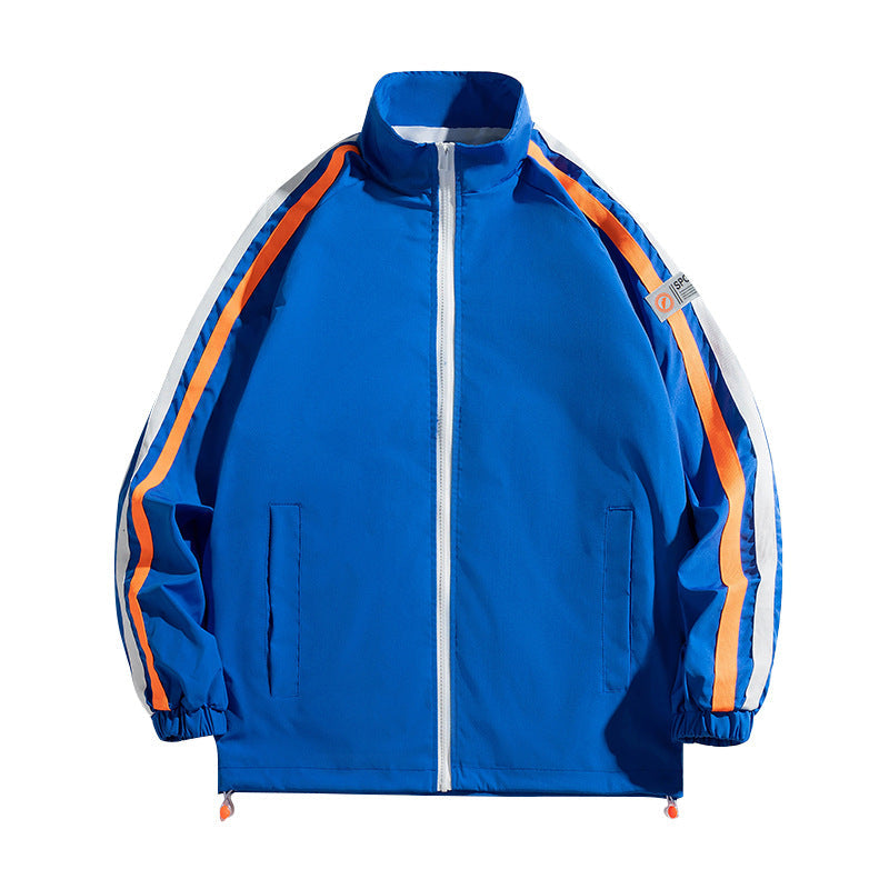 Damen Sportliche Windjacke mit stylischen Kontraststreifen Krohn-e