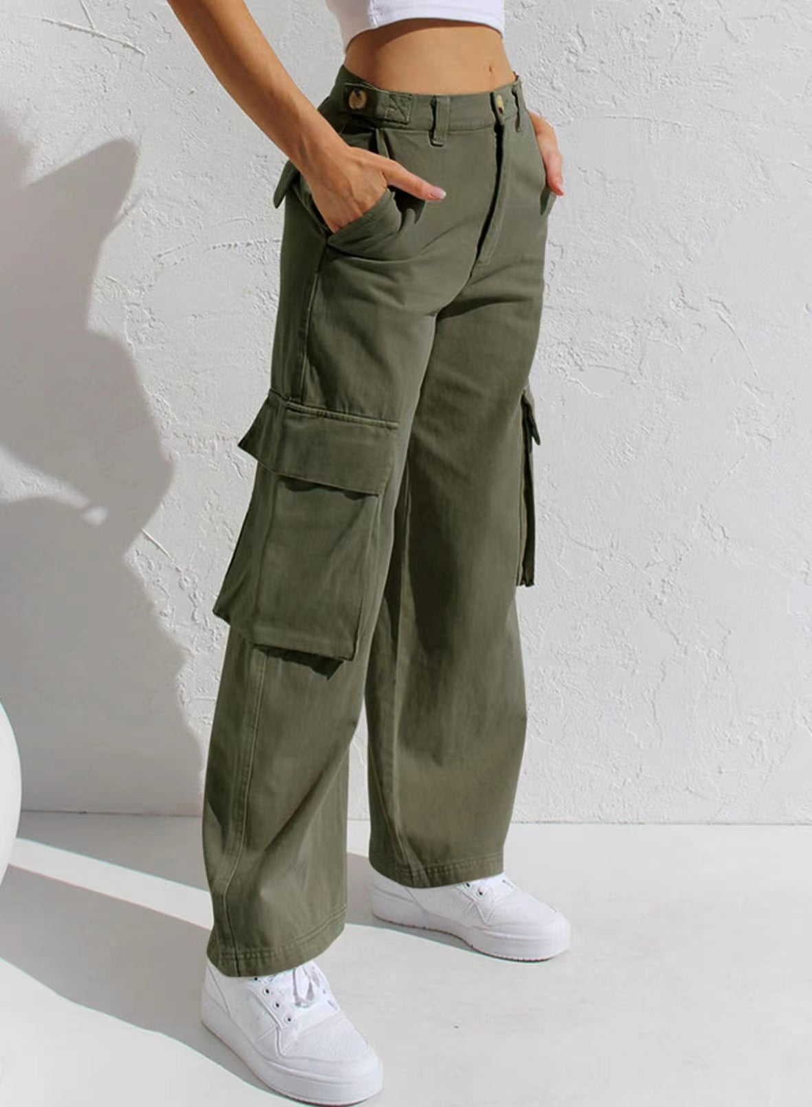 Damen Utility-Hose im Cargo-Stil Krohn-e
