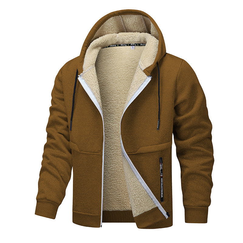 Herren kuschelige Fleecejacke mit hoher Wärmedämmung Krohn-e