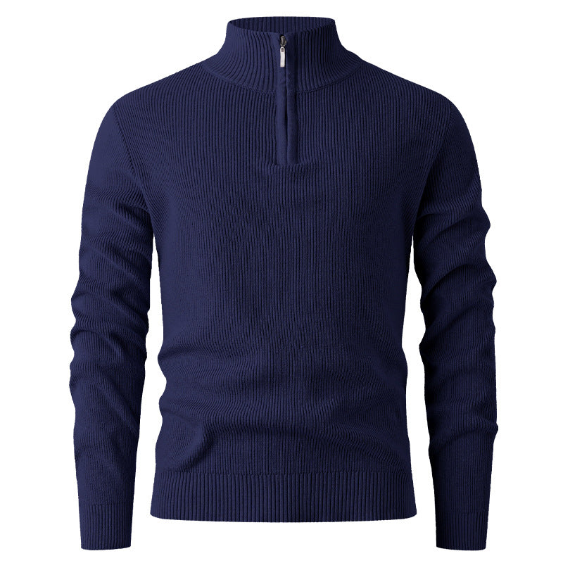 Herren Strickpullover mit Stehkragen Krohn-e