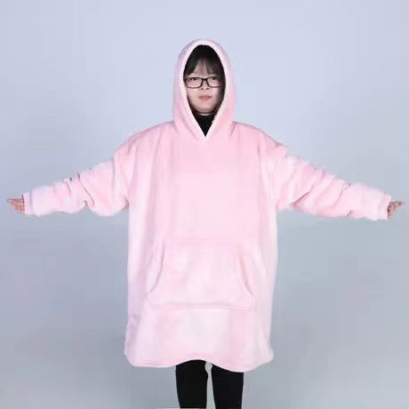 Damen Großer Kapuzenpullover mit kuscheligem Fleece und praktischen Taschen Krohn-e