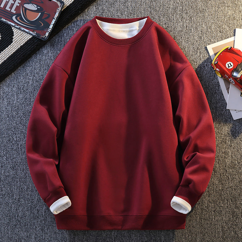 Damen Komfortabler Sweatshirt mit kontrastierenden Ärmeln Krohn-e