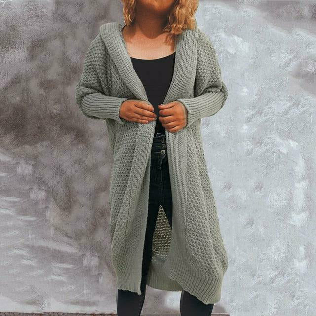 Krohn-e | Solide Lange Strickjacke