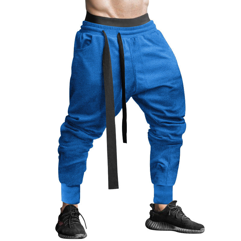 Herren Sportliche Relaxed Fit Jogginghose mit verstellbarem Bund Krohn-e