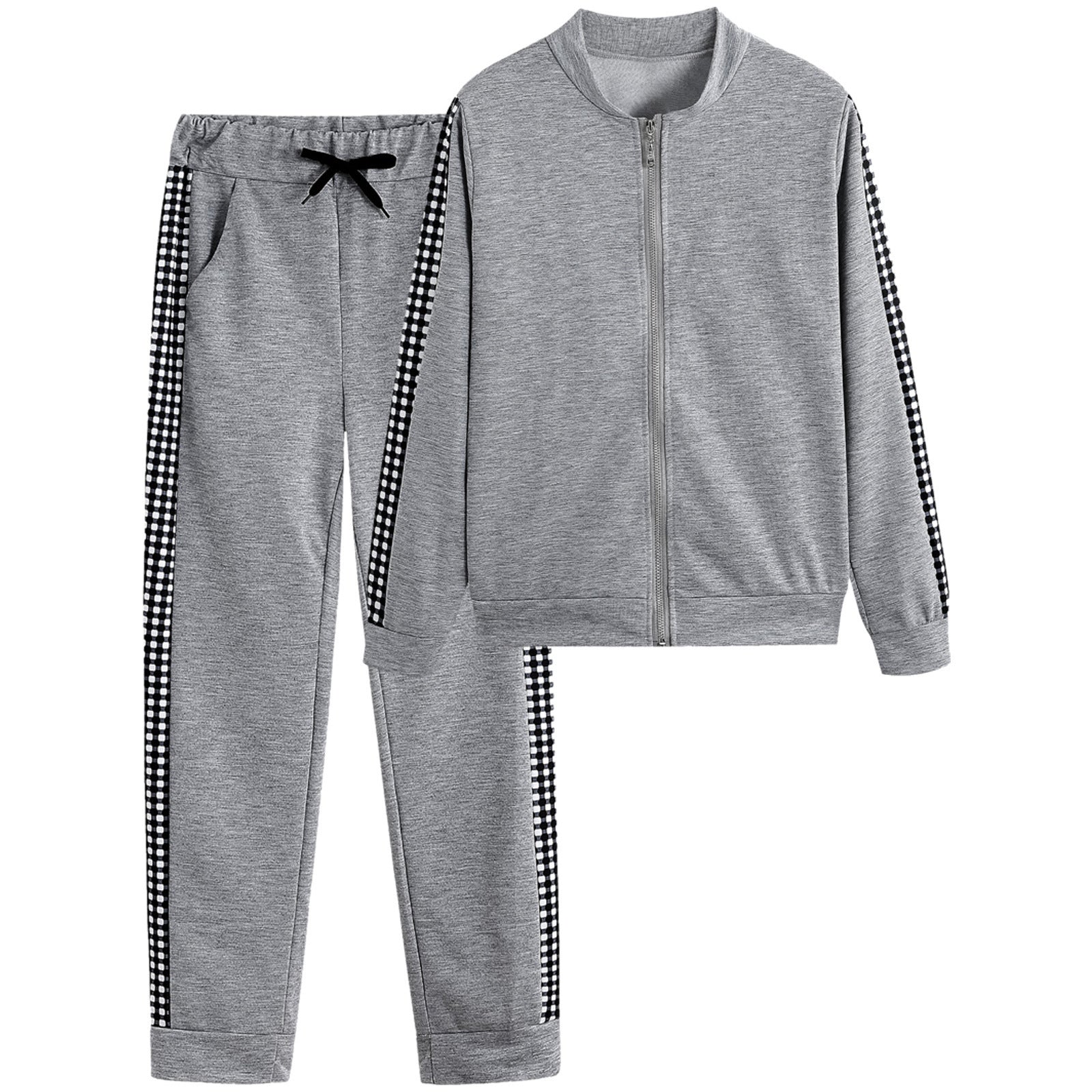 Damen Sportanzug mit stylischen Elemente und elastischem Bund Krohn-e