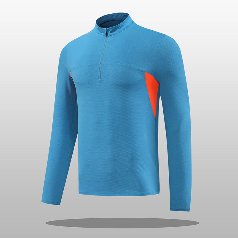 Herren Funktions-Thermoshirt mit Stehkragen und Reißverschluss Krohn-e
