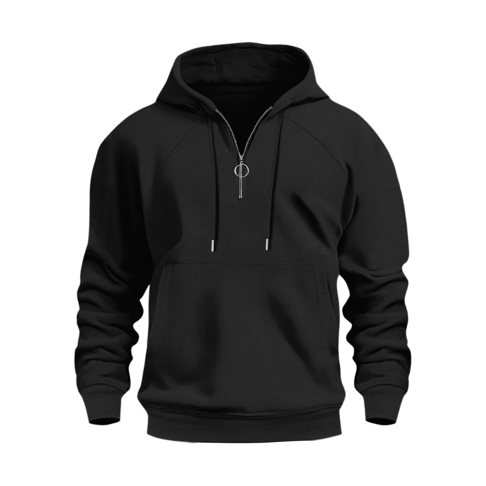 Herren funktionale Kapuzenpullover mit halbem Reißverschluss Krohn-e
