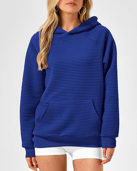 Damen Kapuzensweater aus strukturiertem Stoff Krohn-e