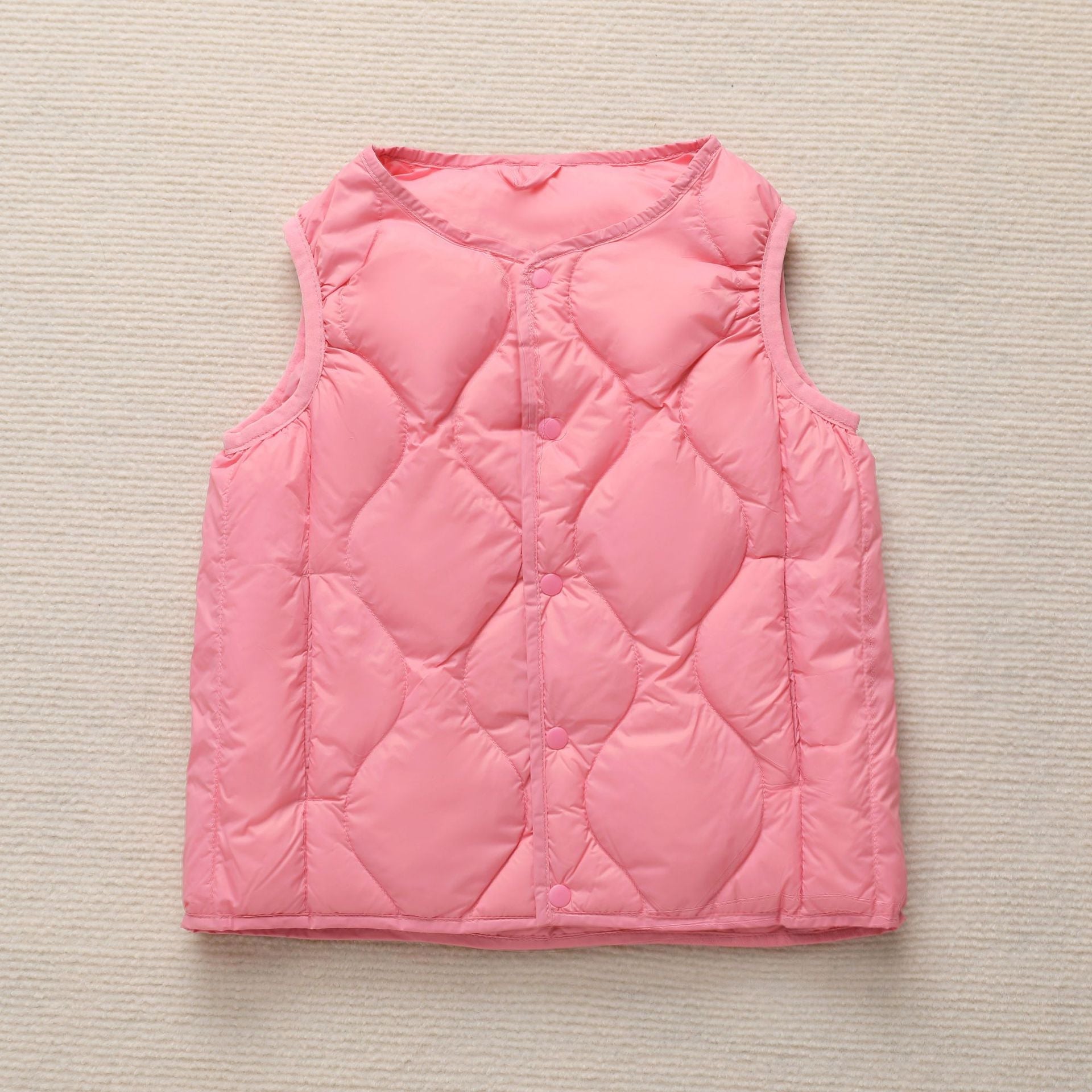 Damen Steppweste mit stylischem Quiltmuster und funktionalen Druckknöpfen Krohn-e