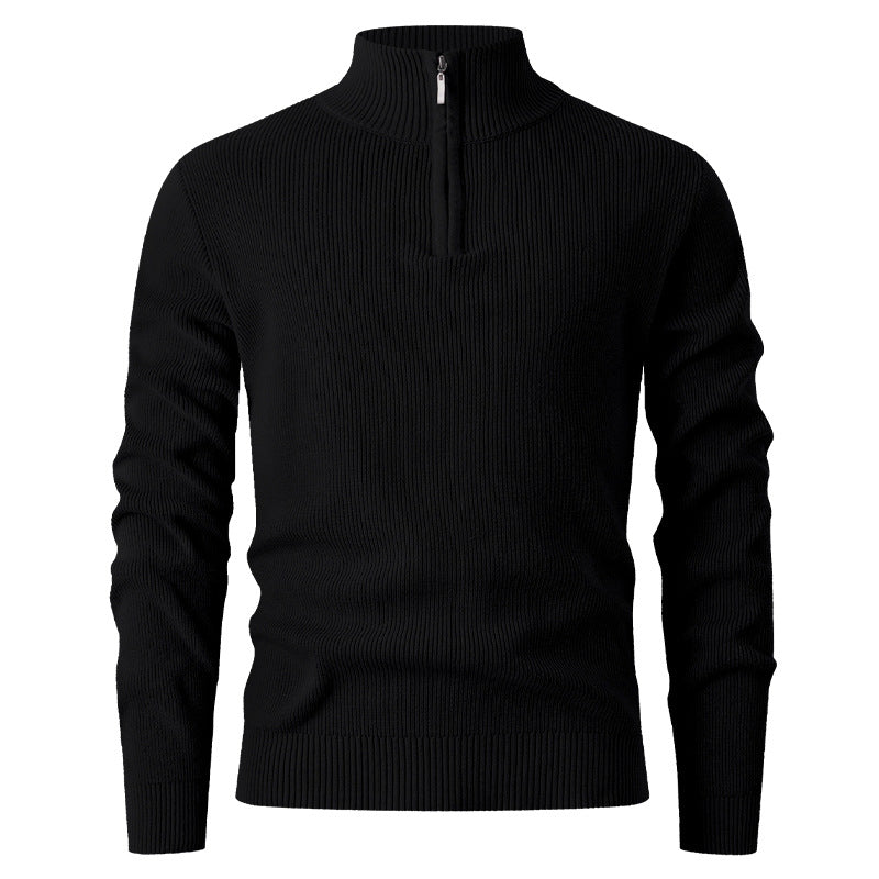 Herren Strickpullover mit Stehkragen Krohn-e