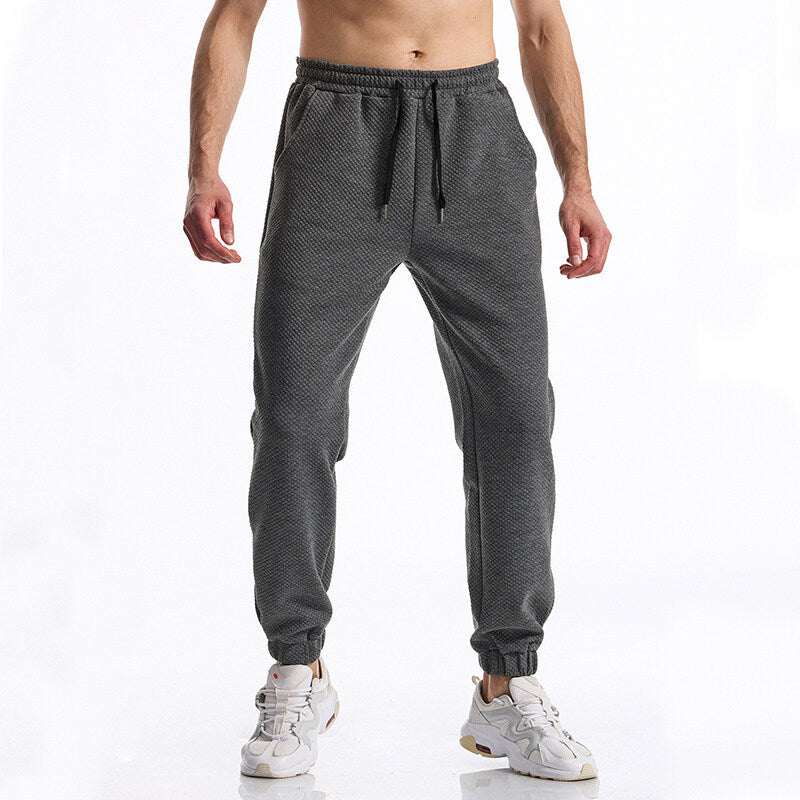 Herren Sportliche Freizeithose mit strukturierter Oberfläche Krohn-e