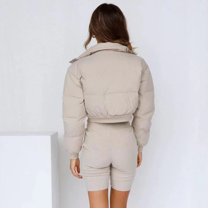 Krohn-e | Übergangsjacke mit Kapuze Kurz