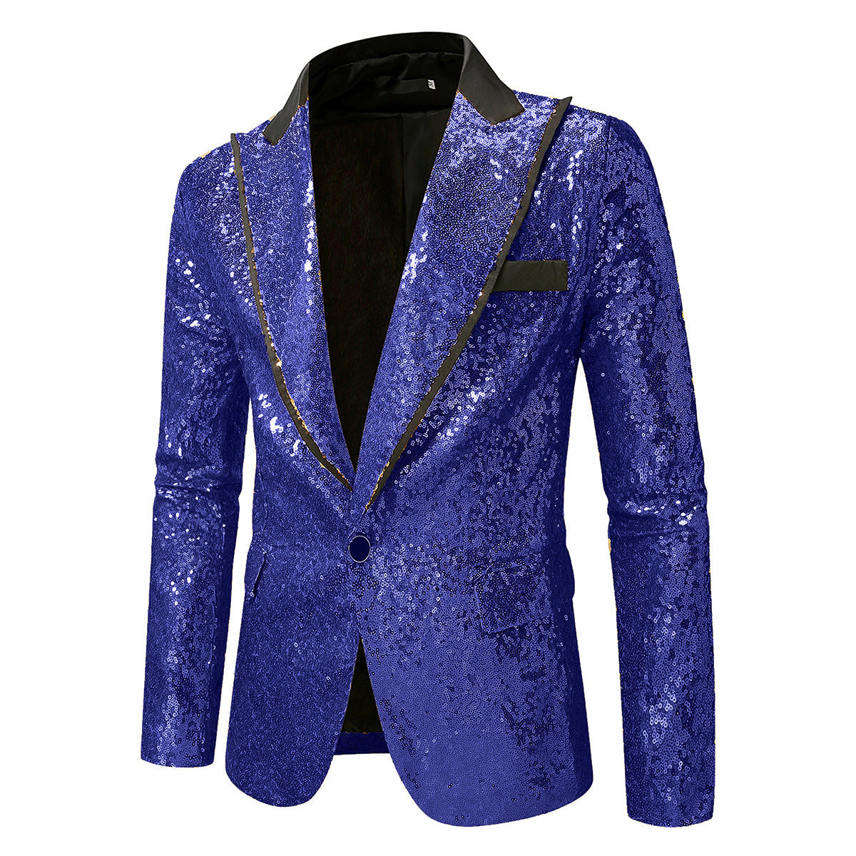 Herren Glitzernder Smokingblazer aus hochwertigem Satin Krohn-e