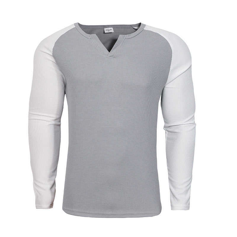 Herren Langarmshirt mit innovativem Strukturdesign Krohn-e