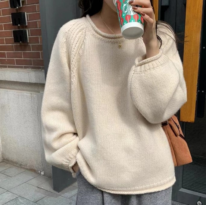 Damen Strickpullover mit lässiger Silhouette undmodernen Details Krohn-e