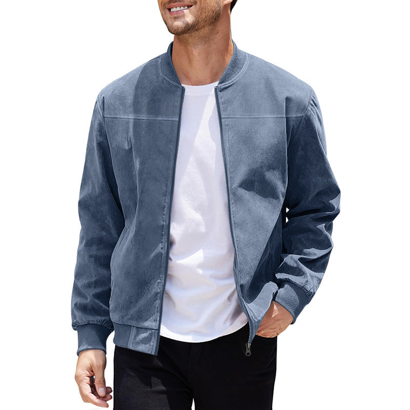 Herren stylische Bomberjacke mit sportlichem Schnitt Krohn-e