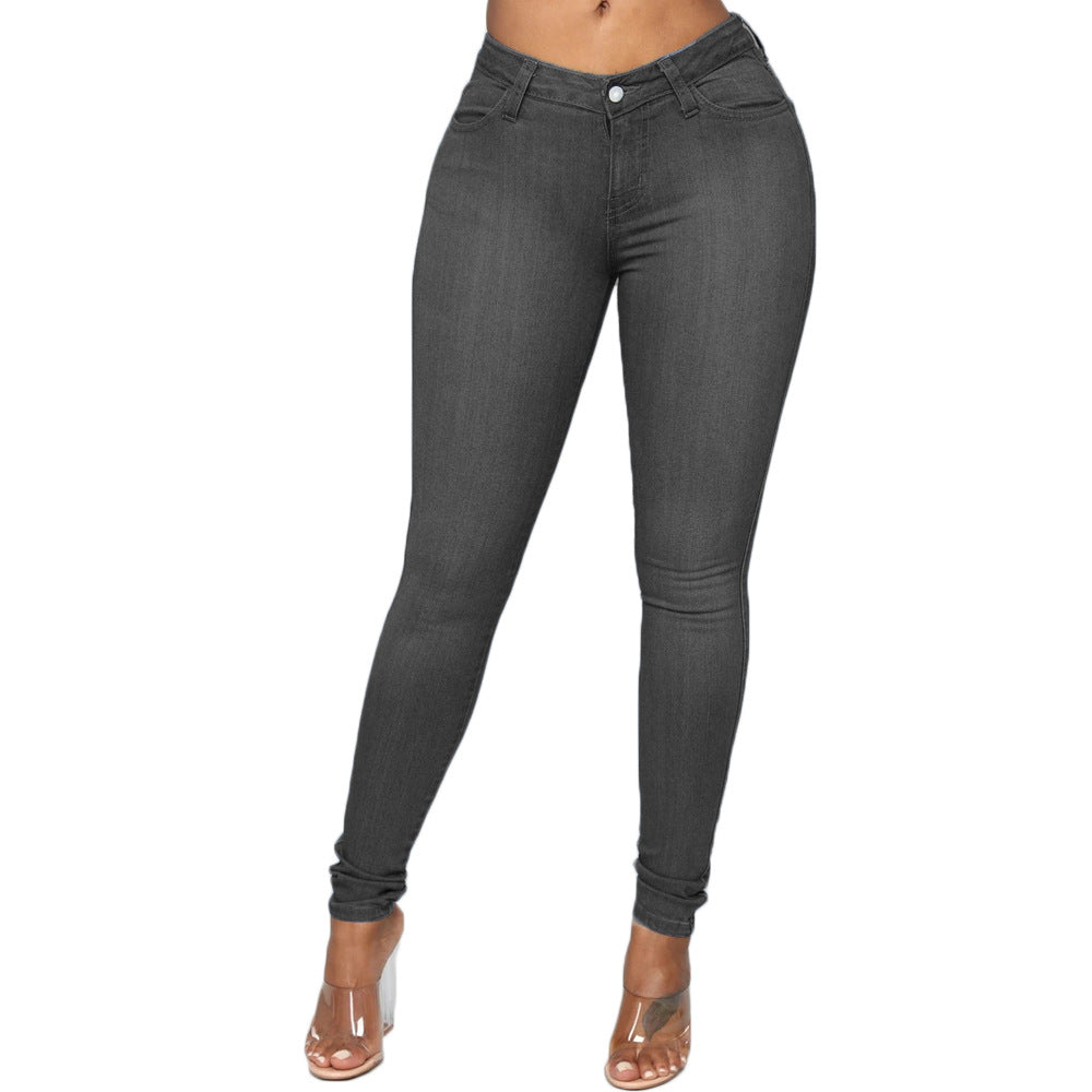 Damen High-Waist Skinny Jeans Krohn-e