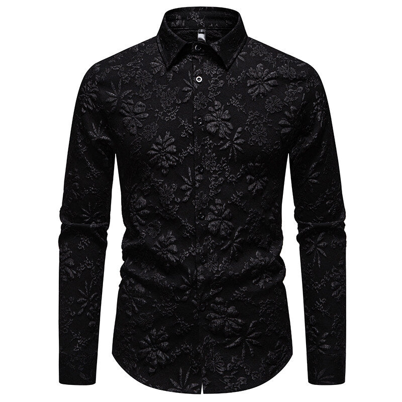 Herren Hemd mit strukturiertem Design Krohn-e