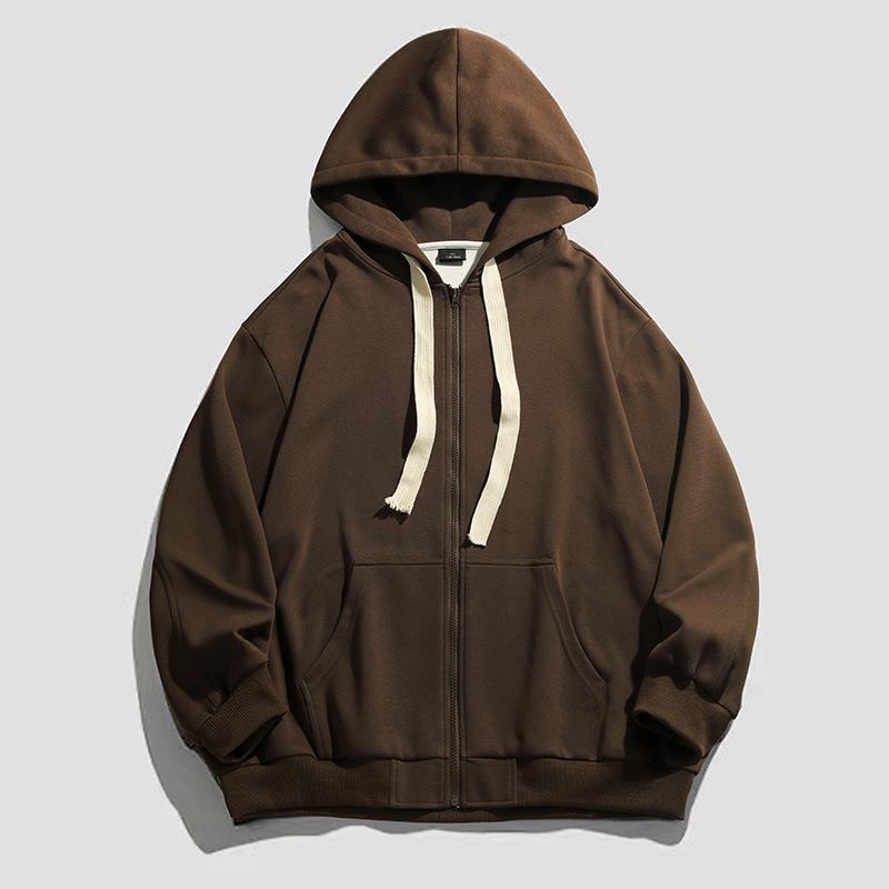 Damen warme Kapuzenjacke mit durchgehendem Reißverschluss und großzügigen Taschen Krohn-e