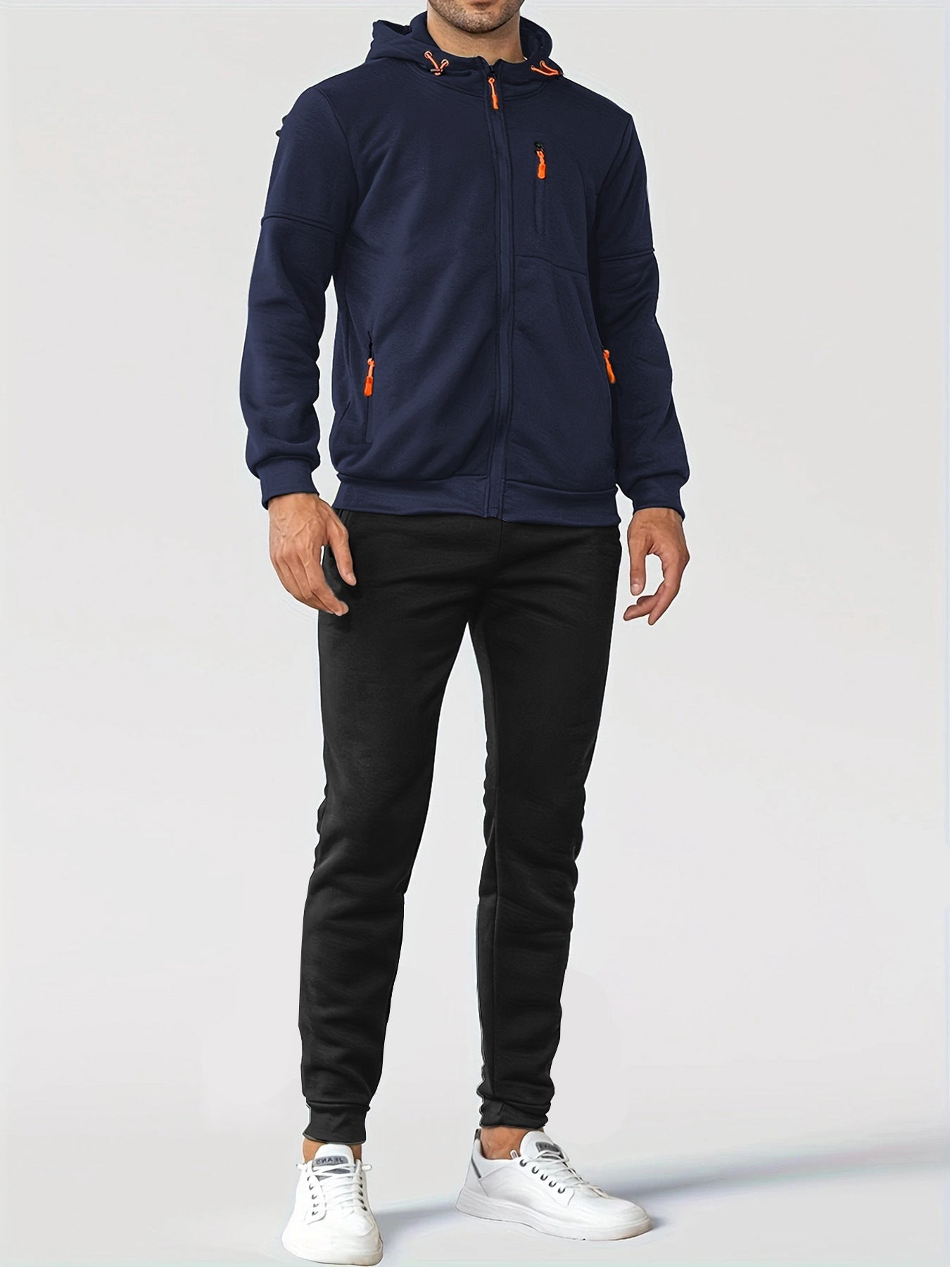 Herren Trainingsjacke mit praktischen Taschen und atmungsaktiver Funktion Krohn-e