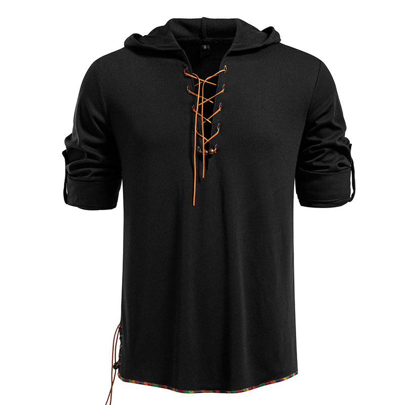 Damen Kapuzenpullover mit einzigartigem Kordelzug und lässigem Schnitt Krohn-e