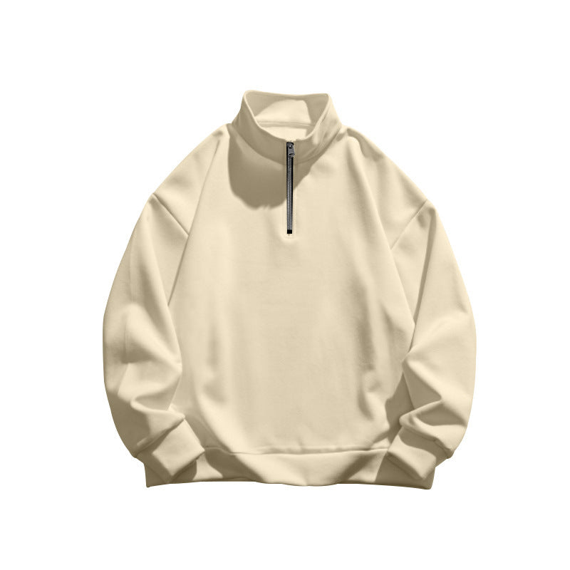 Damen Stehkragen Pullover mit sportlichem Reißverschluss Krohn-e